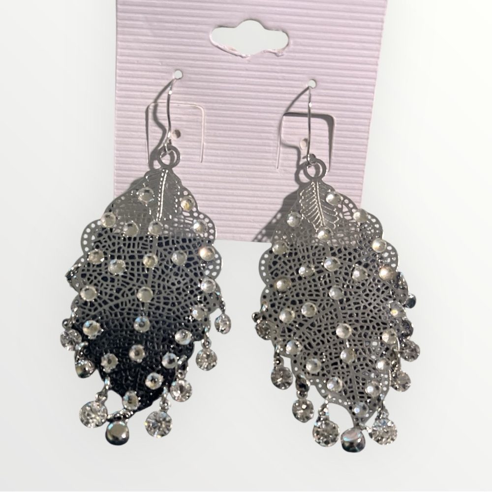 Silver Fashion Jewelry Earrings